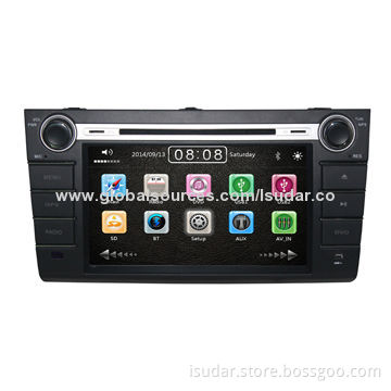 8" Car DVD Player for Suzuki Swift 2004-2010, with 3G, 1080p Video Play, Supports iPhone 5/CPU800MNew